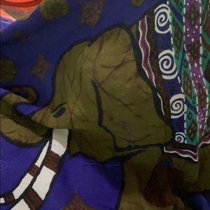 Elephant scarf  beautiful